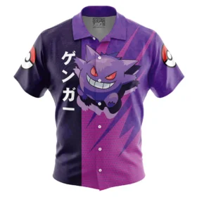 Chemise hawaïenne Attaque Ectoplasma Pokémon