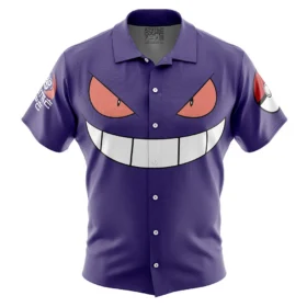 Chemise hawaïenne Ectoplasma Pokémon