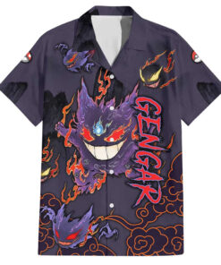 Chemise hawaïenne Ectoplasma Pokémon