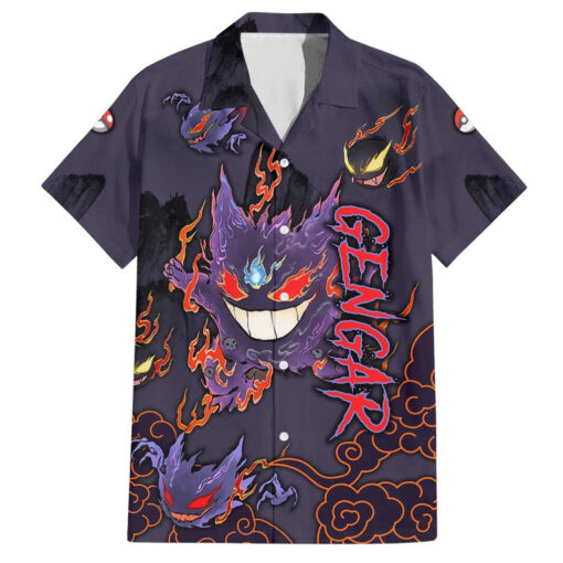Chemise hawaïenne Ectoplasma Pokémon