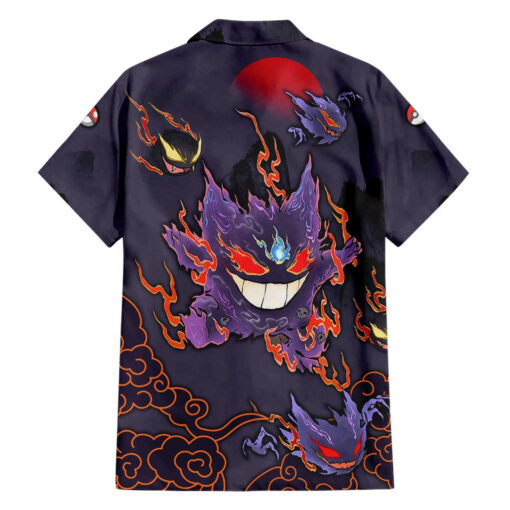 Chemise hawaïenne Ectoplasma Pokémon – Image 2
