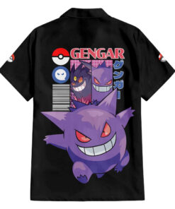 Chemise hawaïenne Ectoplasma Pokémon V3