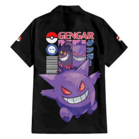Chemise hawaïenne Ectoplasma Pokémon V3