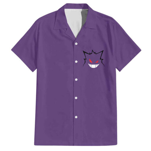 Chemise hawaïenne Ectoplasma Pokémon V4 – Image 2