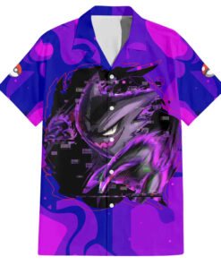 Chemise hawaïenne Ectoplasma Pokémon