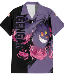Chemise hawaïenne Ectoplasma Pokémon