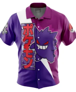 Chemise hawaïenne Ectoplasma V2 Pokémon