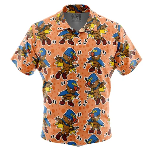 Chemise hawaïenne Geno Mario Bros