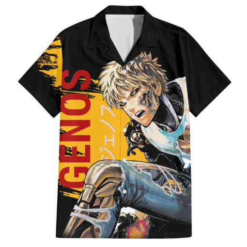 Chemise hawaïenne Genos One Punch Man