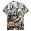Chemise hawaïenne Genos One Punch Man style manga