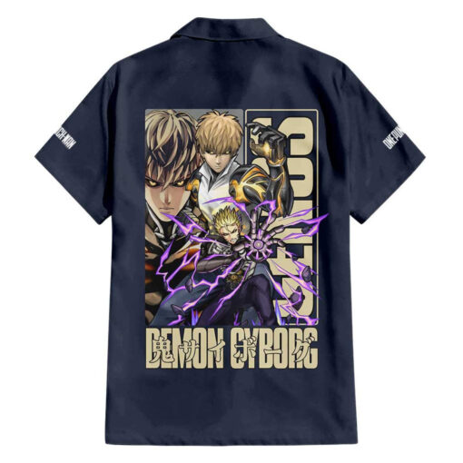 Chemise hawaïenne Genos héros S One Punch Man – Image 2
