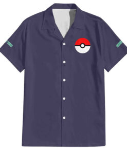 Chemise hawaïenne Pokémon type Spectre