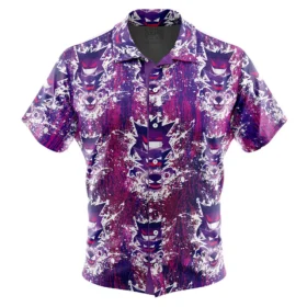 Chemise hawaïenne Évolution Fantôme Spectrum Ectoplasma Pokémon