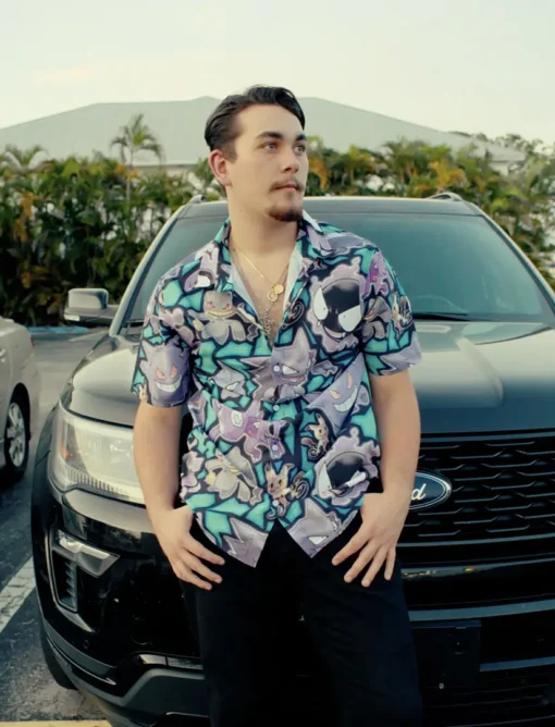 Chemise hawaïenne Type Spectre Pokémon – Image 3