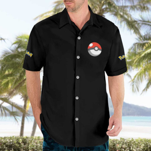 Chemise hawaïenne Dracaufeu Gigamax Pokémon style japonais – Image 3