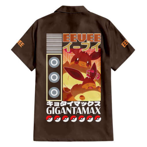 Chemise hawaïenne Évoli Gigamax Pokémon – Image 2