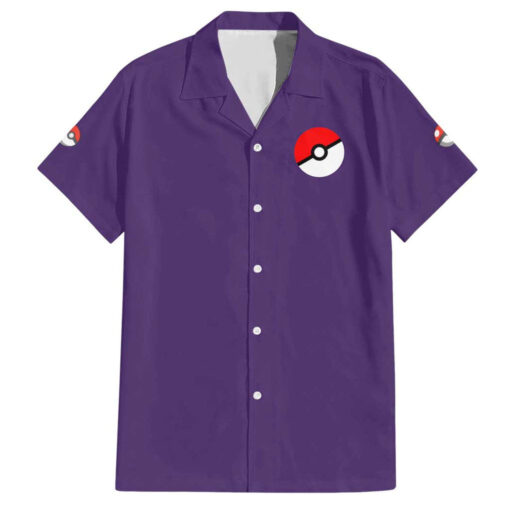 Chemise hawaïenne Ectoplasma Gigamax Pokémon