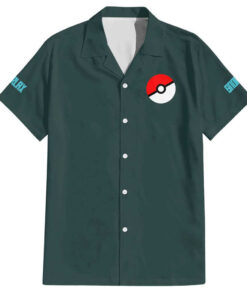 Chemise hawaïenne Ronflex Gigamax Pokémon style japonais
