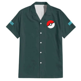 Chemise hawaïenne Ronflex Gigamax Pokémon style japonais