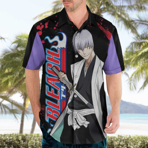 Chemise hawaïenne Gin Ichimaru Bleach – Image 3