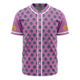 Maillot de baseball Giorno Giovanna Version Anime JoJo’s Bizarre Adventure
