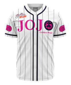 Maillot de baseball Giorno Giovanna Golden Wind JoJo’s Bizarre Adventure