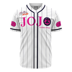 Maillot de baseball Giorno Giovanna Golden Wind JoJo’s Bizarre Adventure