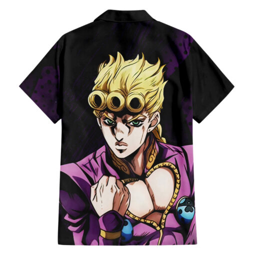 Chemise hawaïenne Giorno Giovanna JoJo’s Bizarre Adventure – Image 2