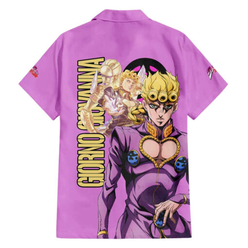 Chemise hawaïenne Giorno Giovanna JoJo’s Bizarre Adventure – Image 2
