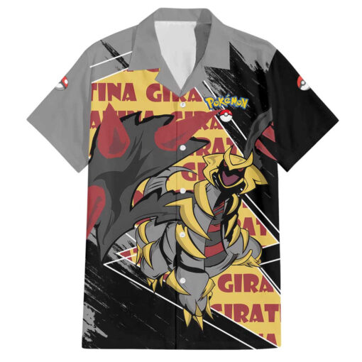 Chemise hawaïenne Giratina Pokémon style grunge