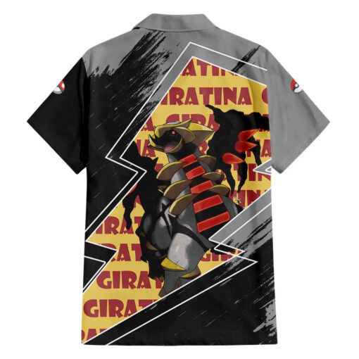 Chemise hawaïenne Giratina Pokémon style grunge – Image 2