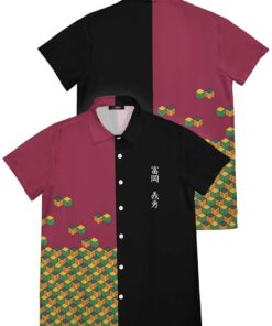 Chemise hawaïenne Giyu style mode