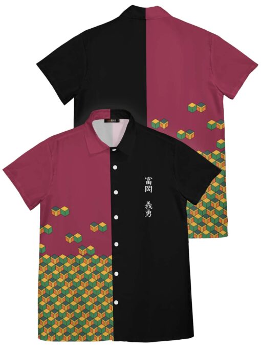 Chemise hawaïenne Giyu style mode