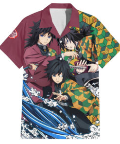 Chemise hawaïenne Giyu Demon Slayer