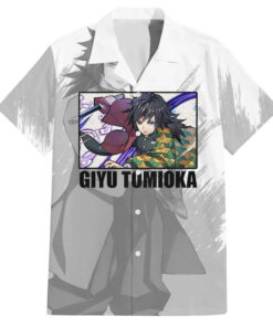 Chemise hawaïenne Giyu Tomioka Demon Slayer