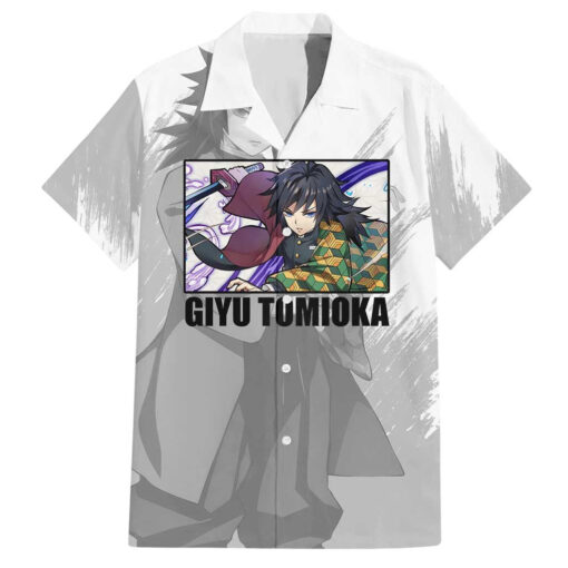 Chemise hawaïenne Giyu Tomioka Demon Slayer