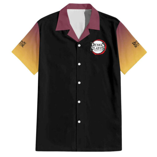 Chemise hawaïenne Giyu Tomioka Demon Slayer V2 – Image 2