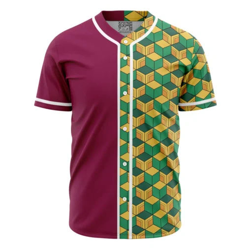 Maillot de baseball Giyu Tomioka Demon Slayer