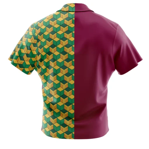 Chemise hawaïenne Giyu Tomioka Demon Slayer – Image 2