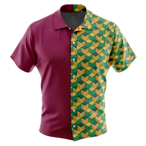 Chemise hawaïenne Giyu Tomioka Demon Slayer