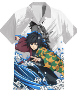 Chemise hawaïenne Giyu Tomioka Demon Slayer
