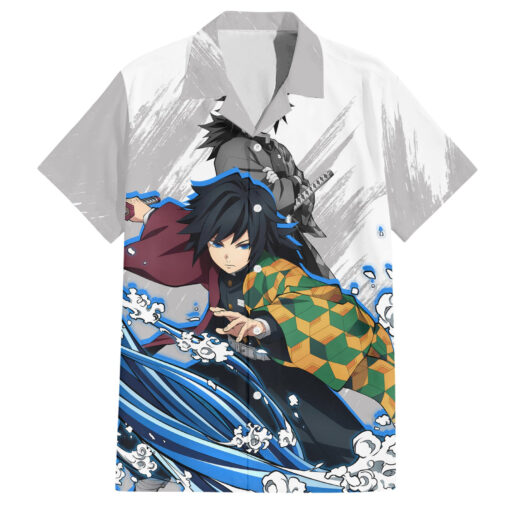 Chemise hawaïenne Giyu Tomioka Demon Slayer