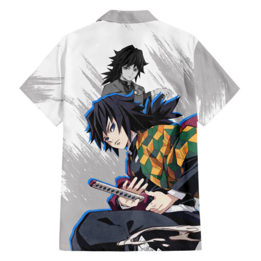 Chemise hawaïenne Giyu Tomioka Demon Slayer – Image 2