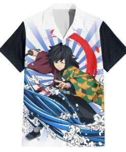 Chemise hawaïenne Giyuu Tomioka Demon Slayer