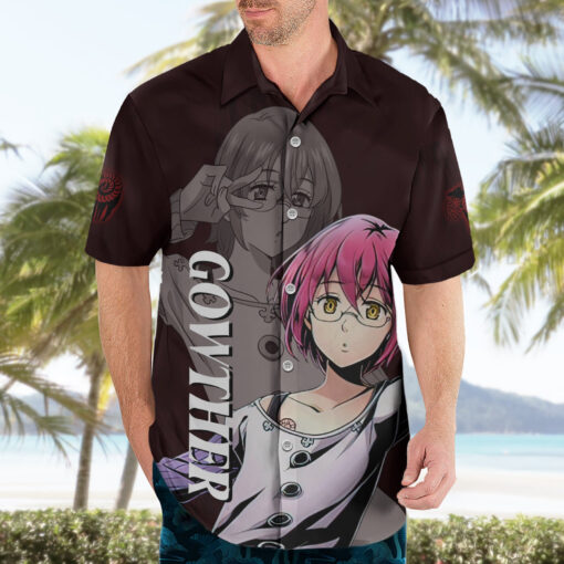 Chemise hawaïenne Gowther Seven Deadly Sins – Image 3