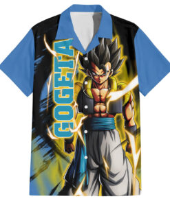 Chemise hawaïenne Gogeta Dragon Ball