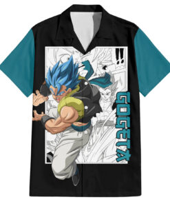 Chemise hawaïenne Gogeta Dragon Ball