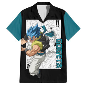 Chemise hawaïenne Gogeta Dragon Ball