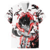 Chemise hawaïenne Gogeta Dragon Ball style japonais