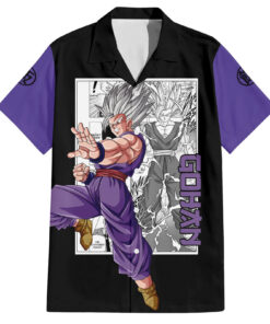 Chemise hawaïenne Gohan Beast Dragon Ball motif manga